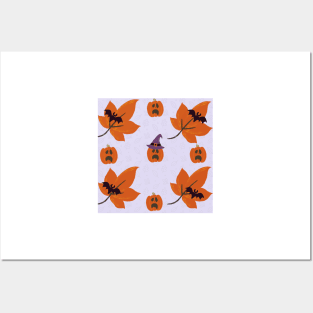 Pumpkin Halloween Posters and Art